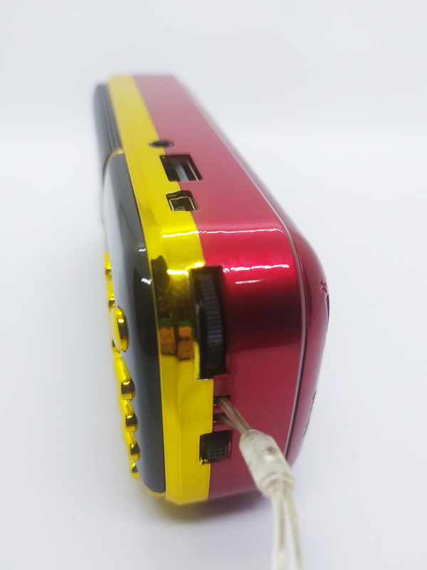 Máy nghe pháp CR-836S hỗ trợ thẻ nhớ, USB, có đèn pin